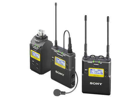 UWPD16 Lav Mic, Bodypack TX, Plug-on TX and Portable RX Wireless System